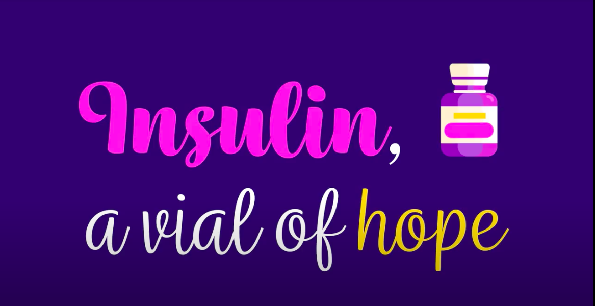 Short animated video about the discovery of insulin made by students.