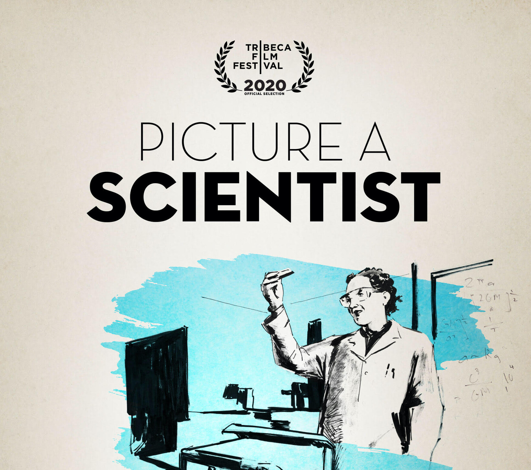 Cropped picture of the Picture A Scientist film poster